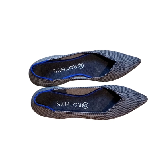 Rothy's Grey Slip On Shoes 9.5 - Picture 4 of 8